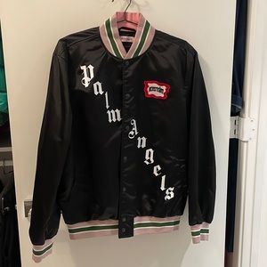 palm angles men bomber jacket